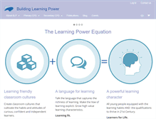 Tablet Screenshot of buildinglearningpower.com